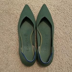 Rothy’s Flat - Green - Size 9